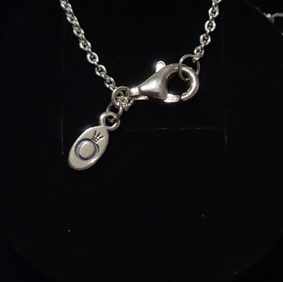 Sparkling Open Heart Necklace - Picture 4 of 6